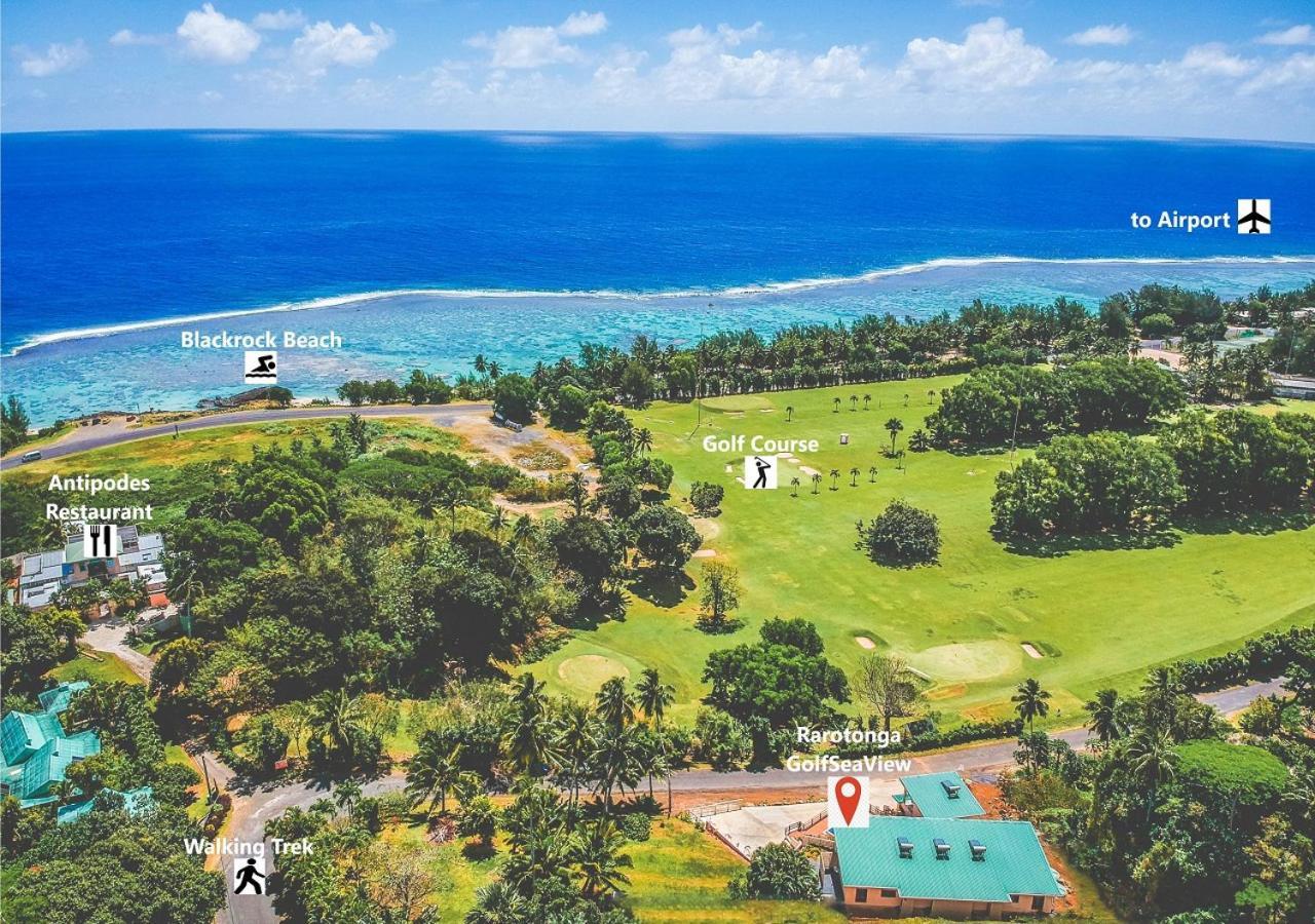 Rarotonga Golfseaview Villa Exteriör bild